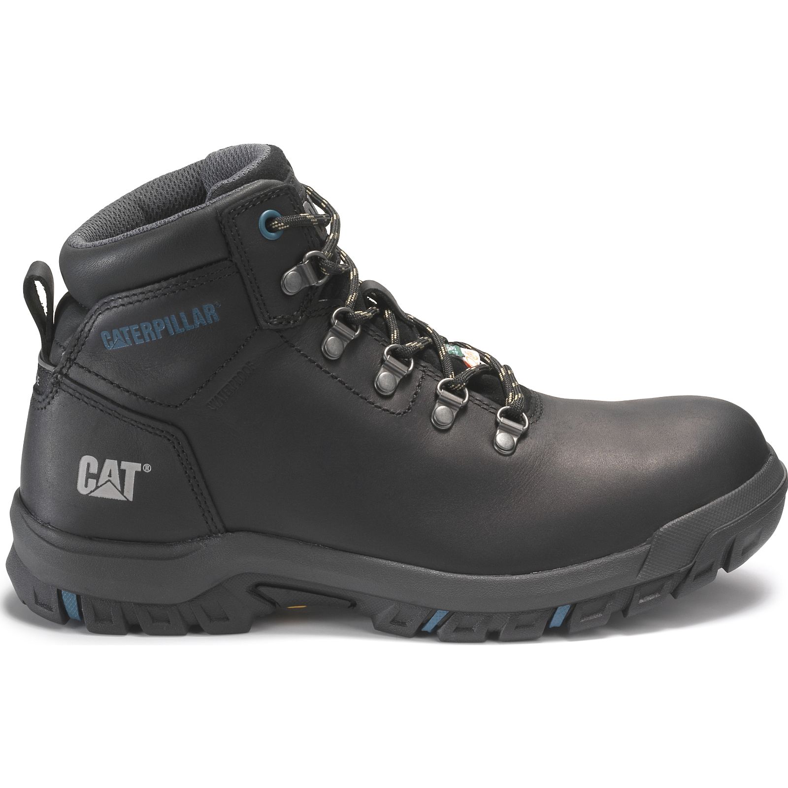 Caterpillar Boots PK - Caterpillar Mae St Waterproof Csa Womens Work Boots Black (379651-JQC)